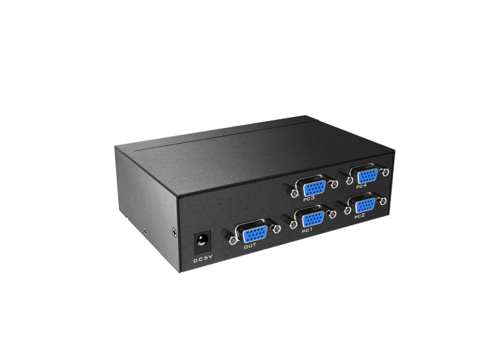 4进1出vga画面分割器 mt-sw041-v