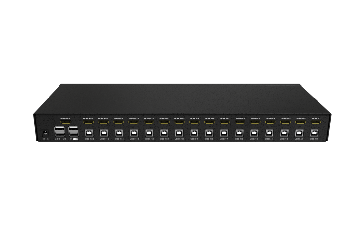 16进1出桌面式kvm mt-1601hk