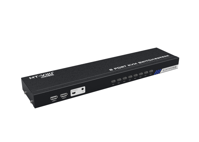 8进1出桌面式kvm mt-801uk-c
